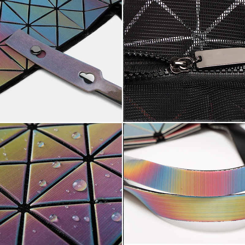 7 * 8 japanesch a koreanesch Trend 3D Reebou Laser Shooting Handtasche zesummeklappbar Rubik's Cube Geometrie Grouss Kapazitéit Villfälteg_voghion.com