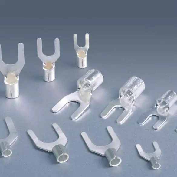 接线端头UT1平方2.5冷压接线端头4/5/6/8/10/12叉型冷压接线端头