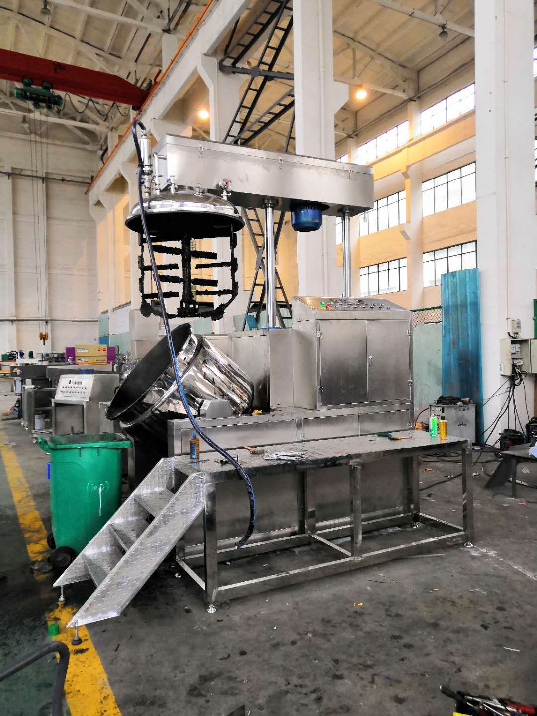 200升真空乳化机化妆品果酱乳化机上剪切乳化机下剪切乳化机