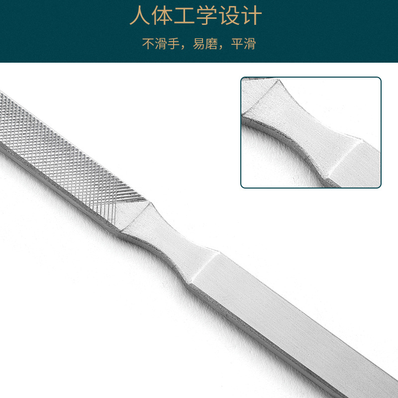 double-sided chopper for nails for manicure stainless steel