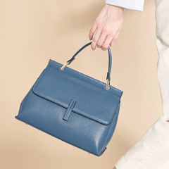 Genuine leather women's bag 2024 spring and summer new style single shoulder European and American style women's crossbody first layer cowhide handbag agent franchise