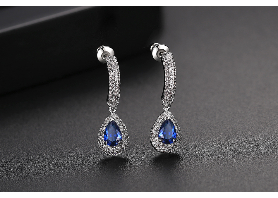Rotating Time Aaa Pavé Set Lady Earrings display picture 2