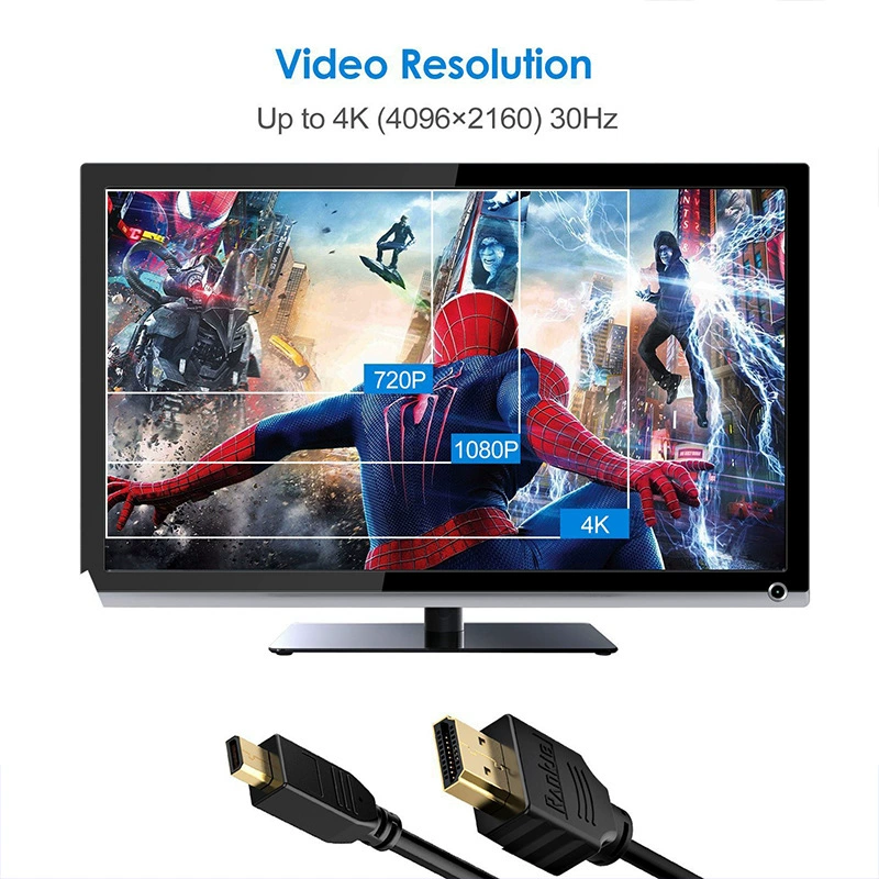 [Заводская запчасть gopro hero3/4 камера HDMI 1.5 м Micro HDMI HDMI]