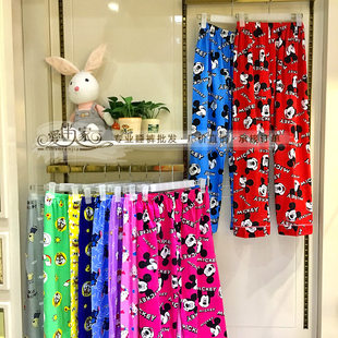 (Cross-border trading), cartoon demi-season trousers for leisure