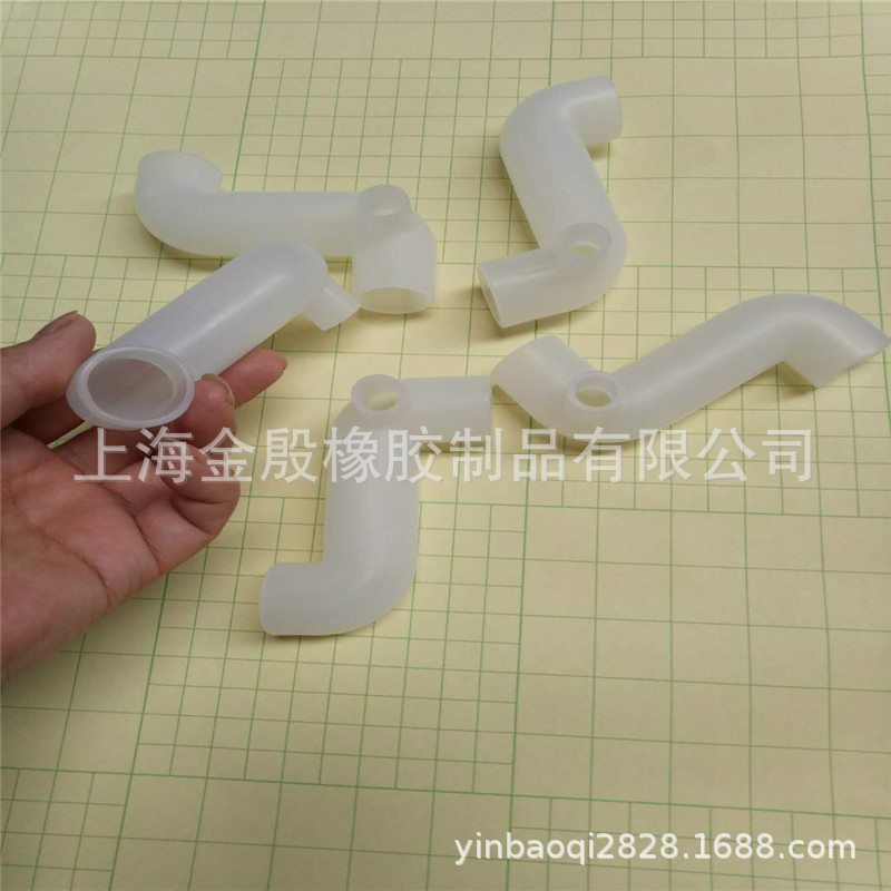 供应Z字型硅胶弯管 食品级橡胶管 接头管 S型弯管 7字型弯管医用