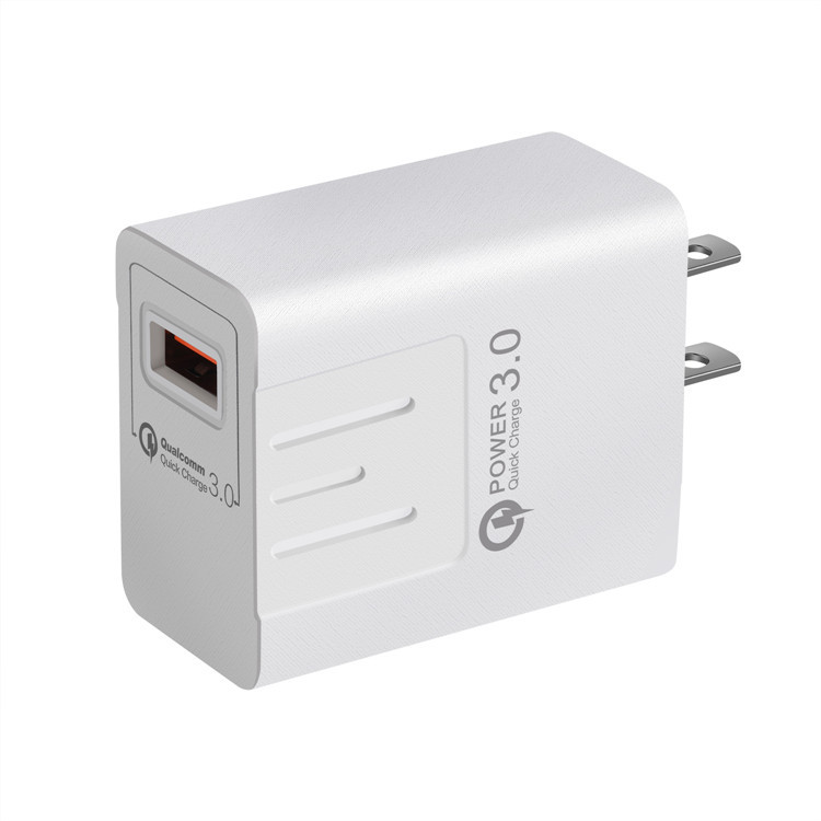 Amerikanisches QC30-Schnellladegerät, europäisches Standard-Mobiltelefon 5V/9V/12V intelligentes QC3.0-Reiseladegerät_voghion.com