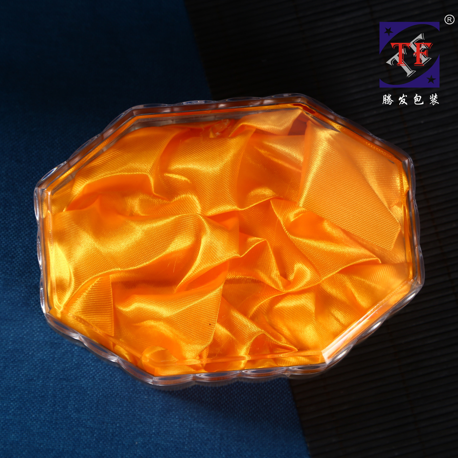 供应塑料透明八角盒虫草西洋参燕窝海参花旗参玛咖黑枸杞保健品盒