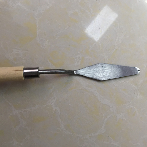 Wholesale art painting oil painting knife, extra small palette knife scraper, flat oil painting knife paint scraper