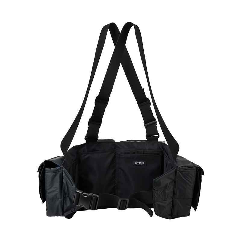 Yeud doble hombro fotografía chaleco cintura bolsa SLR correa de la Cámara crossbody lente de disparo rápido bolsa de carga digital