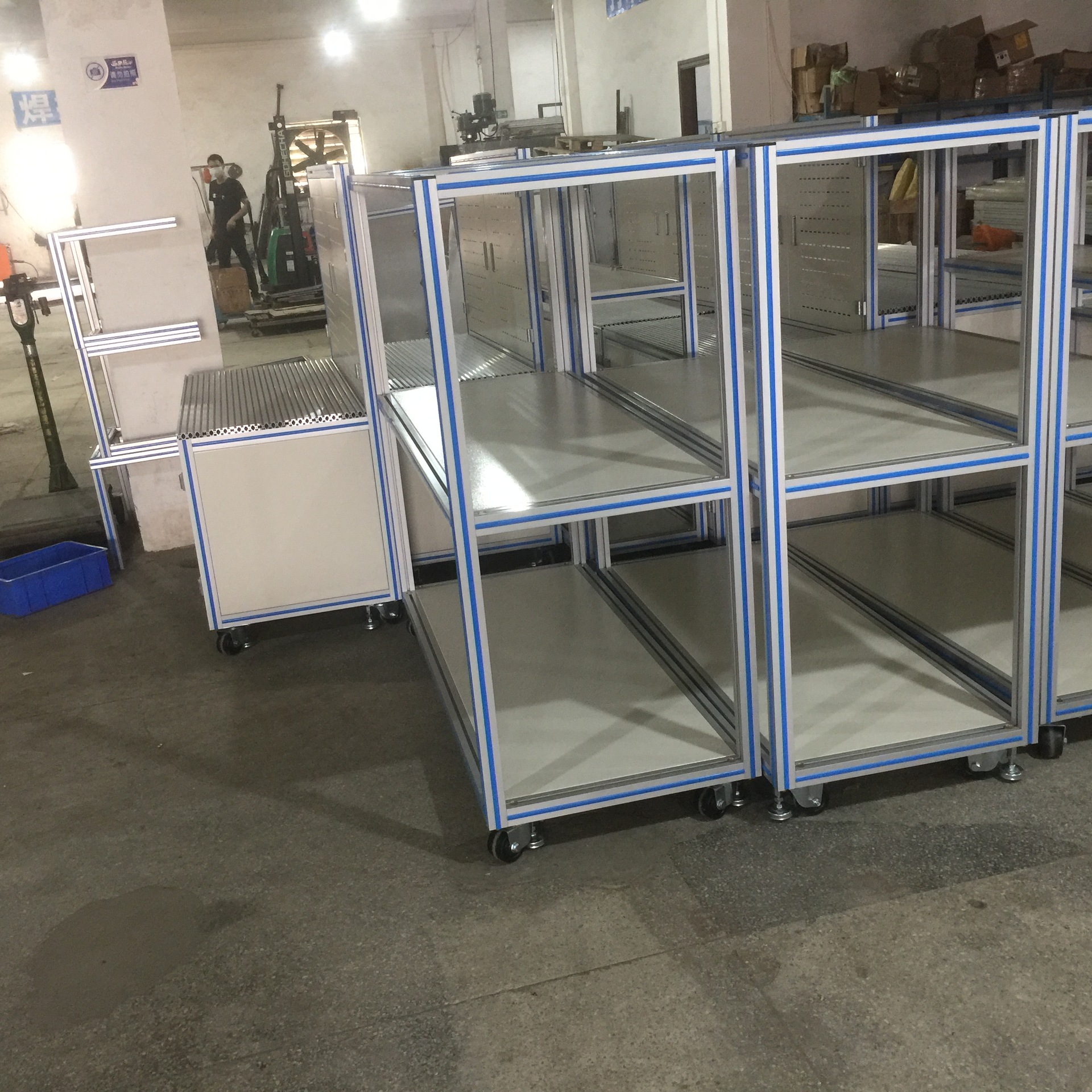 厂家生产销售全自动制作香机铝型机架配件 香火铝型材