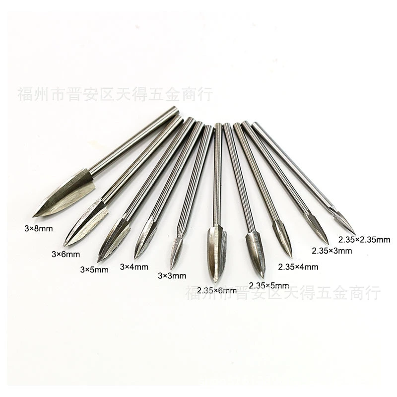 Карпентер белый стальной наконечник трехлопастной разделочный нож заводские прямые поставки большое количество скидка корень дерево ядерная резьба эмбрион Электрический разделочный нож