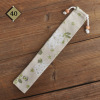 Chopsticks, Japanese storage bag, handheld cloth bag, tableware, straw, cotton and linen, drawstring