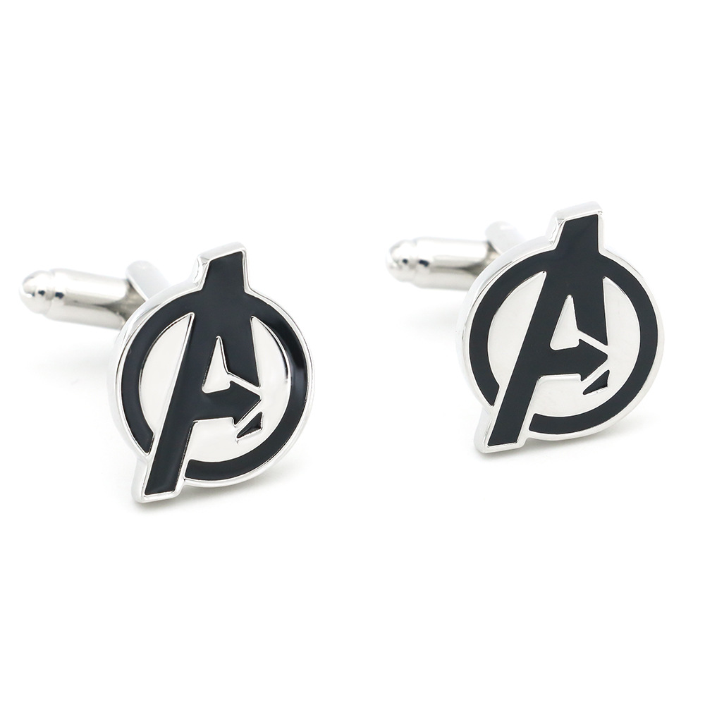 Avengers Badge Cufflinks 2