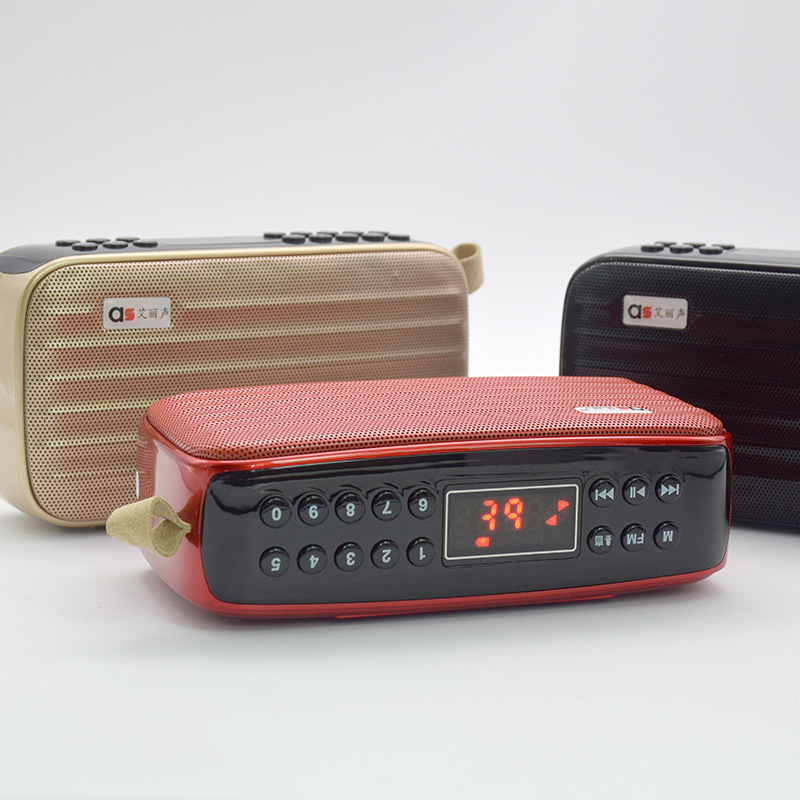 Music Player Digital Singing Function Plug-in Earphone with Output and Input Function Wireless Bluetooth Audio Subwoofer