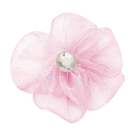 Yao Ming tejido a mano 3cm cinta flor horquilla accesorios decorativos DIY hecho a mano material de producción creativa cinta flor