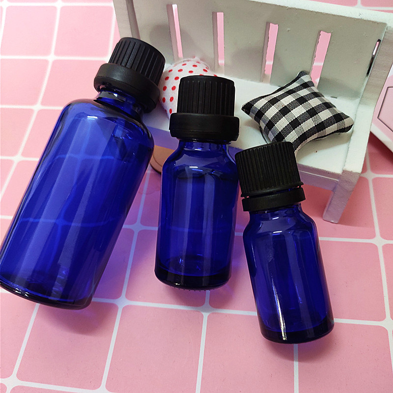 Wholesale blue essential oil bottle 30ML...