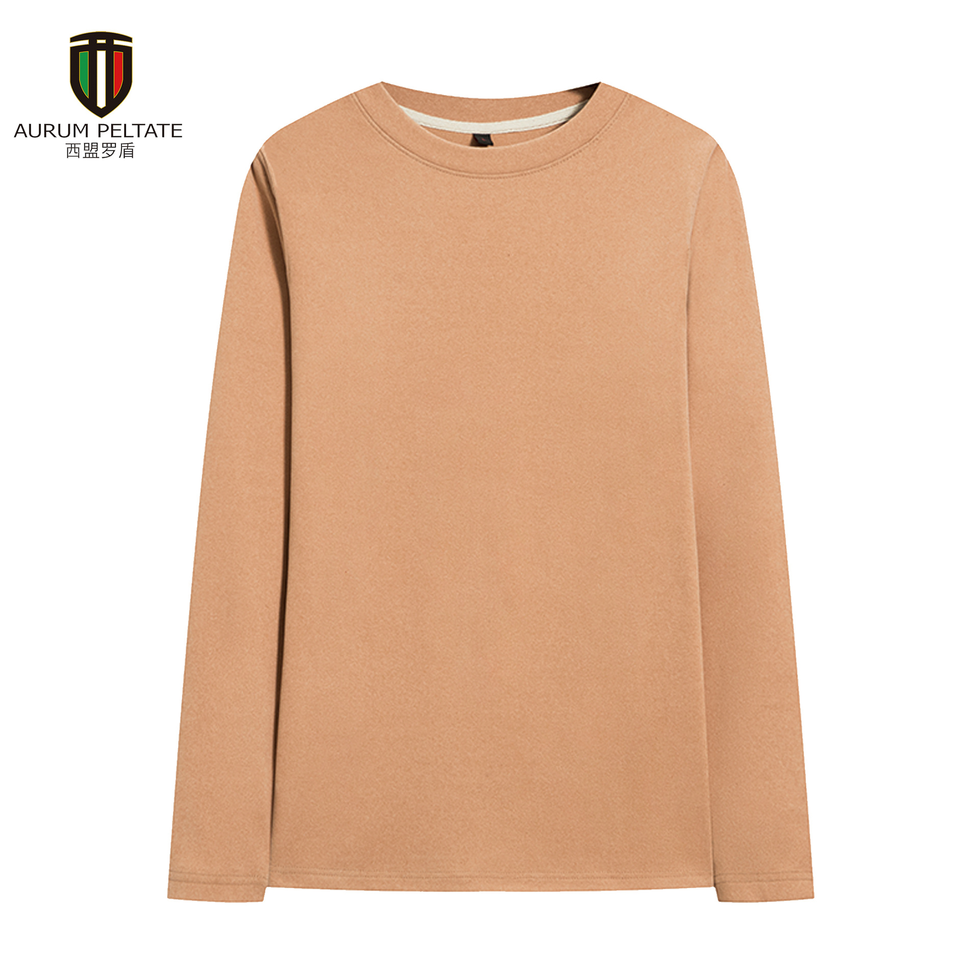 德绒针织衫发热纤维男士韩版圆领2019新款男装衣服秋冬季打底衫男|ru