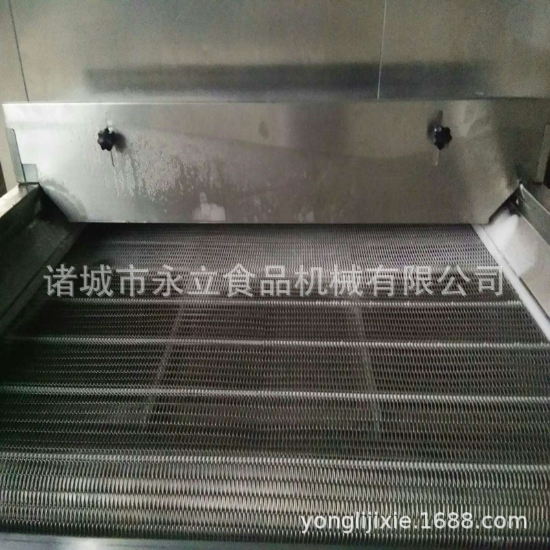 馄饨隧道式速冻机 网带式速冻设备