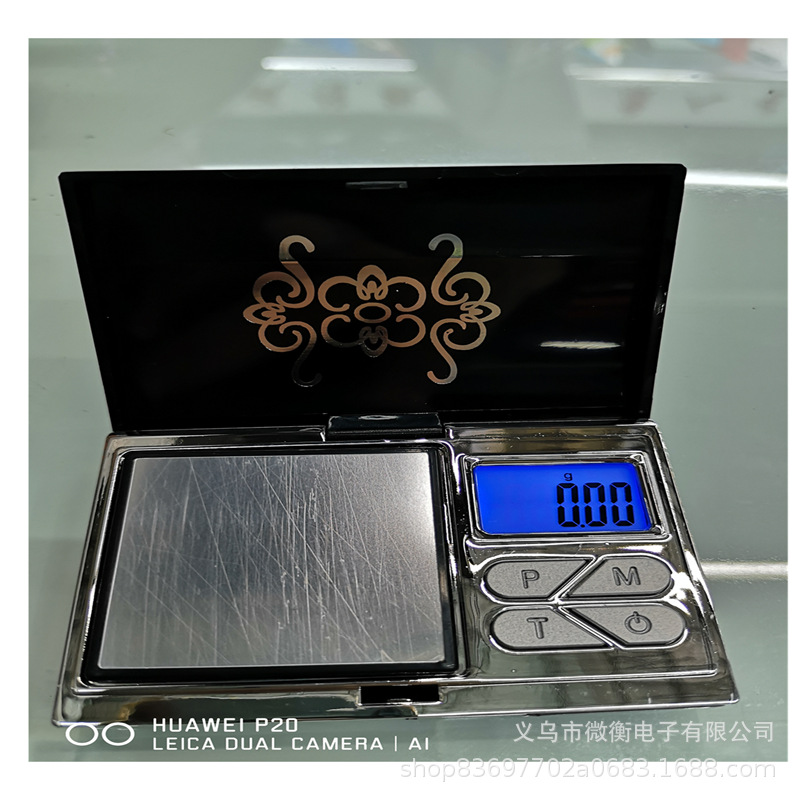 2019 nueva báscula de bolsillo 200g / 0.01g báscula de joyería 168 báscula de palma báscula de oro