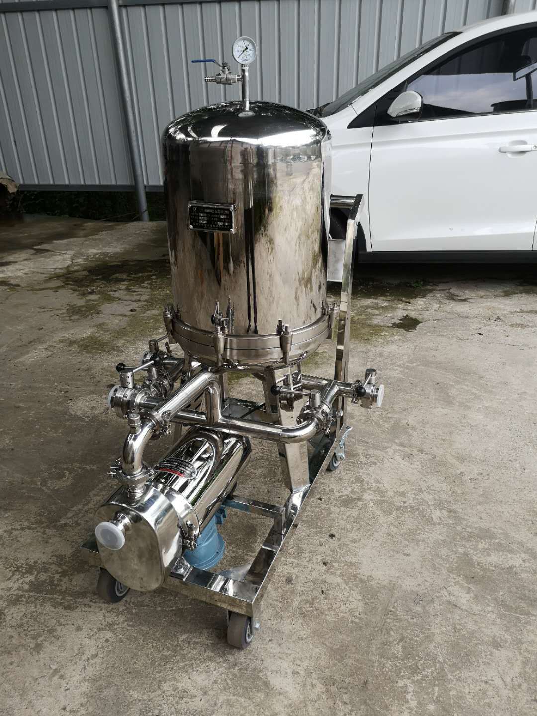 供应304不锈钢酒类过滤机型号齐全