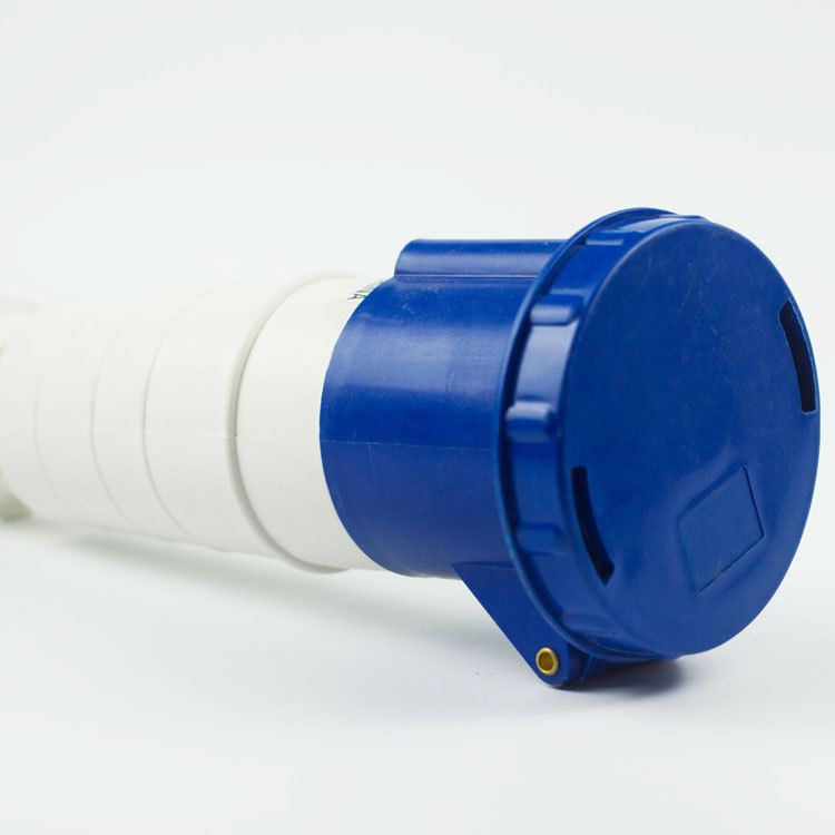 厂家直供快速 IP44 IP67防水工业插头插座对接器 63A 125A LX-233