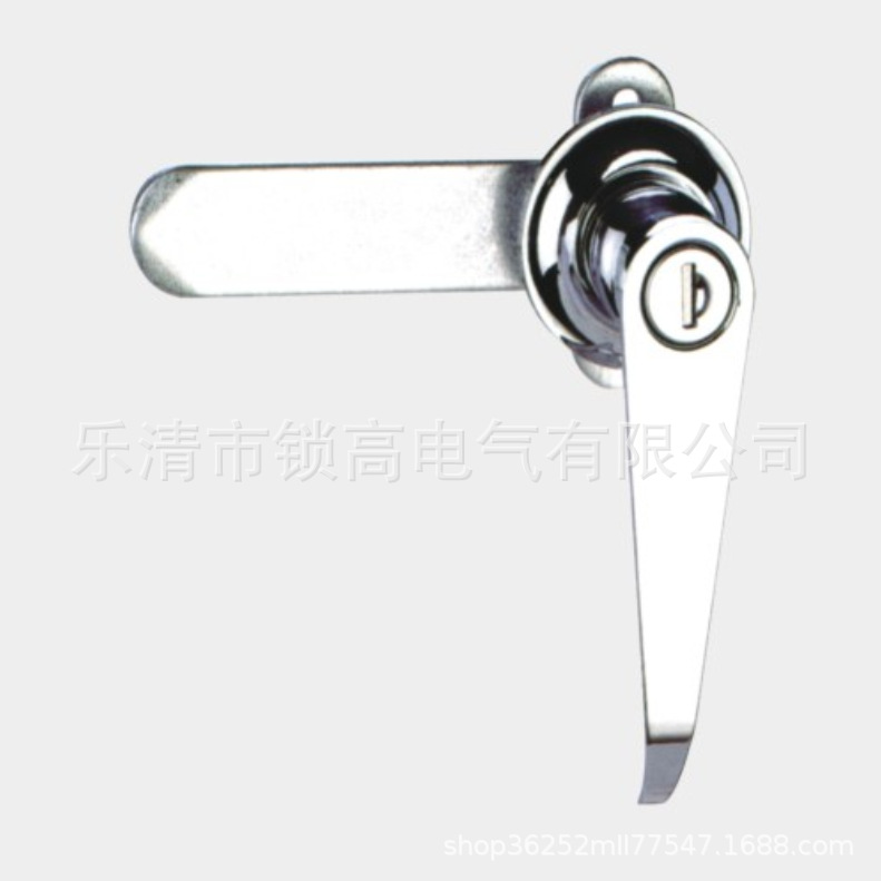 A-45锁户外配电箱把手锁执手锁配电柜门锁控制柜门锁配电箱长柄锁