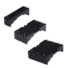 18650插针电池盒 18650电池盒 1/2/3/4节插片电池座 弹片电池槽