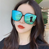 Glasses solar-powered, fashionable retro sunglasses, 2023 collection, internet celebrity, fitted, European style