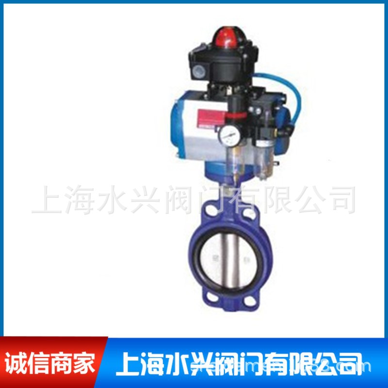 D671X-16Q气动对夹蝶阀 1.4529脱硫蝶阀 2507脱硫蝶阀