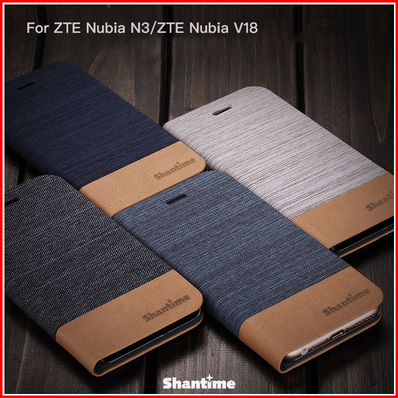 适用中兴ZTE Nubia N3手机保护套ZTE Nubia V18插卡皮套