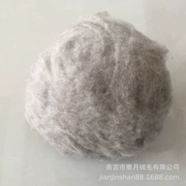 动物毛鬃;纺织填充物;人造纤维