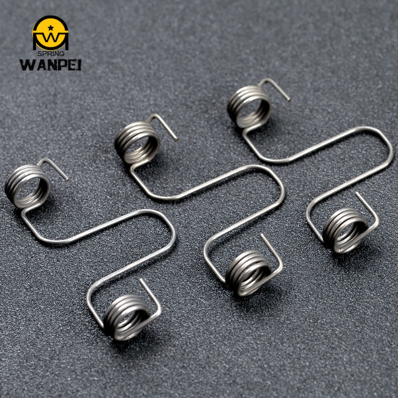 Shanghai Spring Manufactor Supplying Stainless steel Strength Precise Torsion spring machining Customize Special-shaped Reverse Spring machining