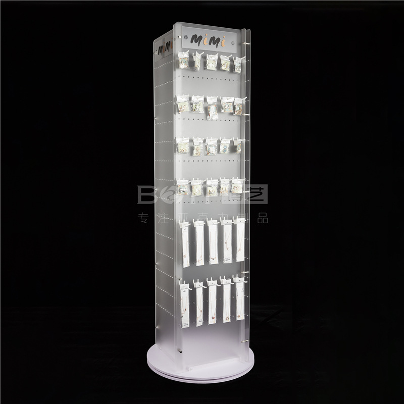 ZP182-0磨砂拆装落地展示架