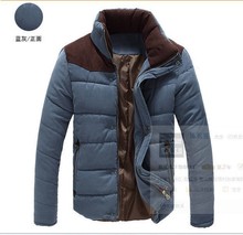 男式冬季新款短款羽绒棉衣韩版外贸原单男装棉服外套一件起批
