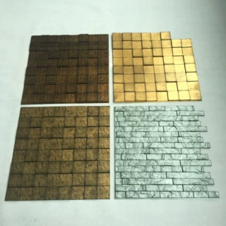 东莞迪泰吸塑 专业生产3D墙纸砖块  ABS/PP/PC亚克力厚板吸塑