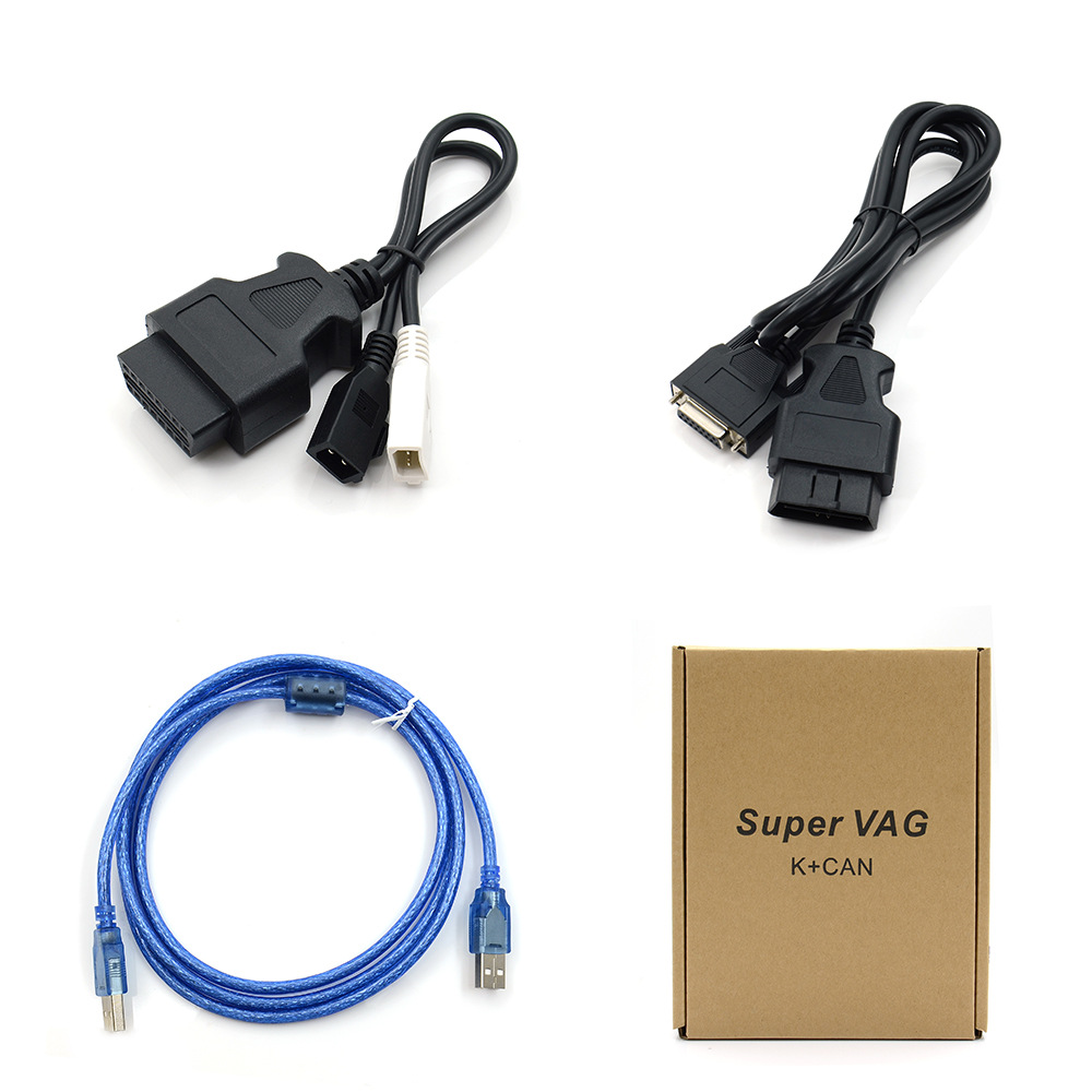 YIQIXIN 2.0 / V4.8 Scanner diagnostico OBD per Super VAG K CAN Plus per VW per Audi per Skoda per sedile perno di correzione chilometraggio Cod - 12225792514 505435684