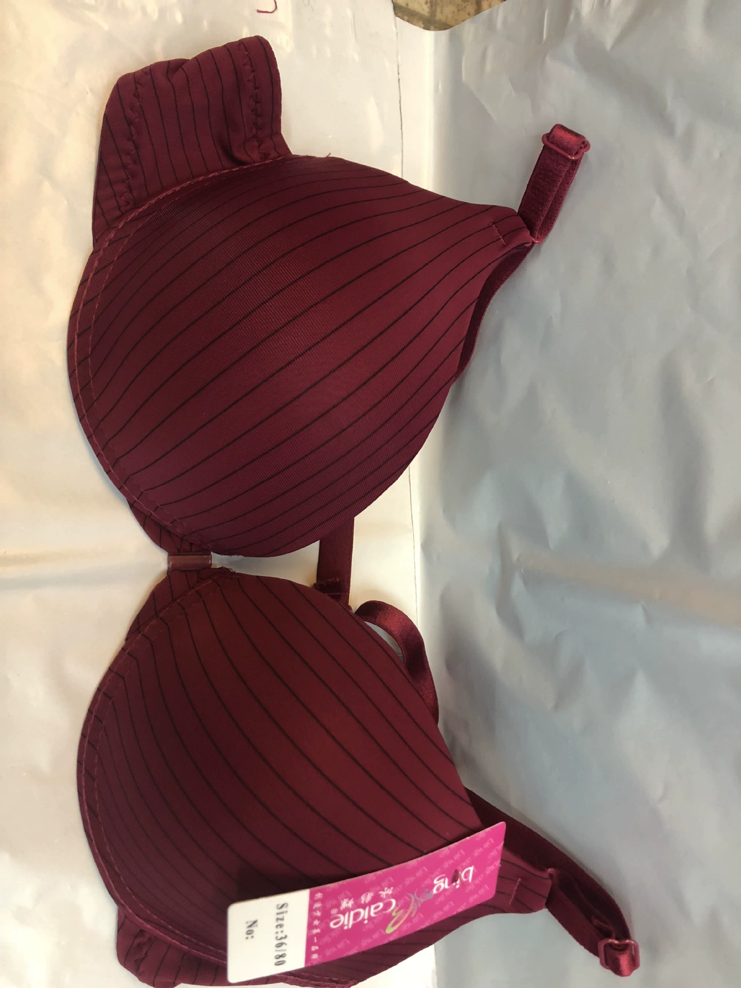 Bra Japanese style, women's summer support, front-closure, padded (32/70AB–38/85)