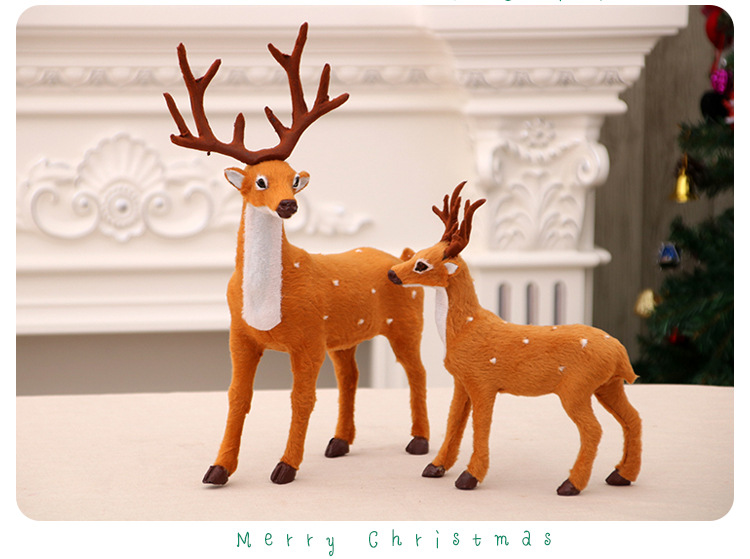 Christmas Fashion Deer Plastic Party Decorative Props 1 Piece display picture 3