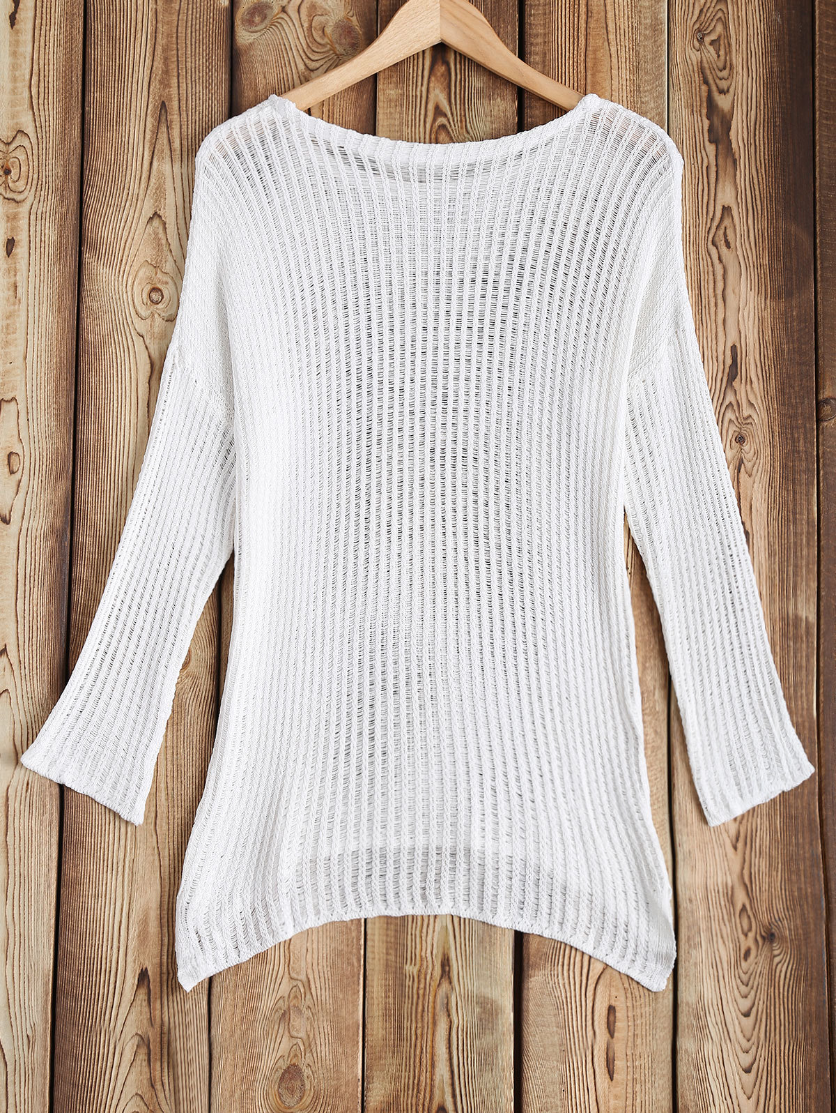 熱銷(xiāo)款韓版鏤空網(wǎng)眼針織衫比基尼泳衣外搭開(kāi)叉沙灘罩衫1016