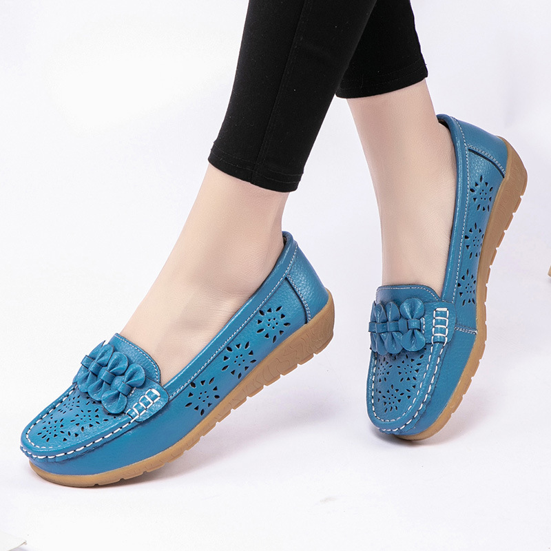 New  Shoes Comfortable Hollow Female Oxford Soles