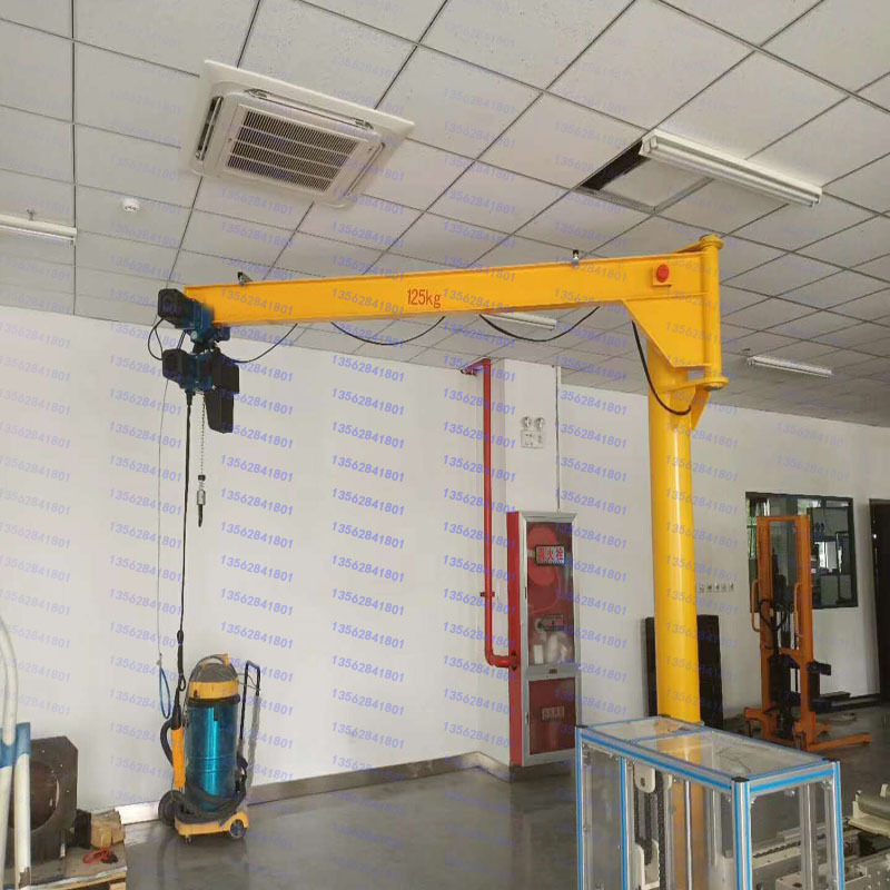 供应  固定式悬臂吊起重机  立柱式电动旋转悬臂吊 单壁式起重机