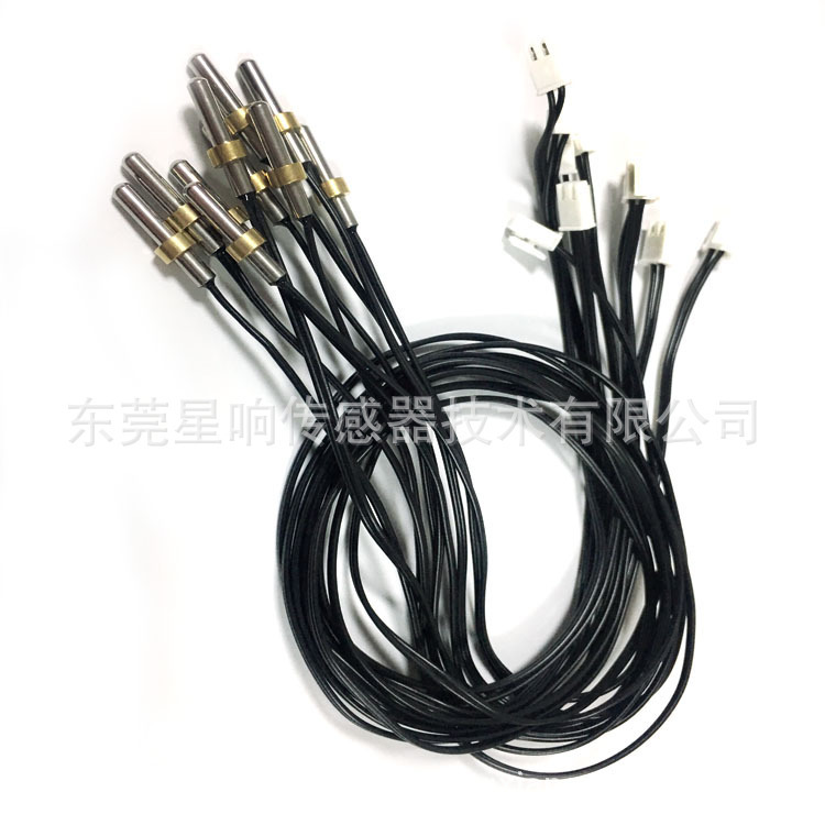 High precision waterproof probe refrigerator temperature sensor ntc solar panel temperature sensor 10K customizable