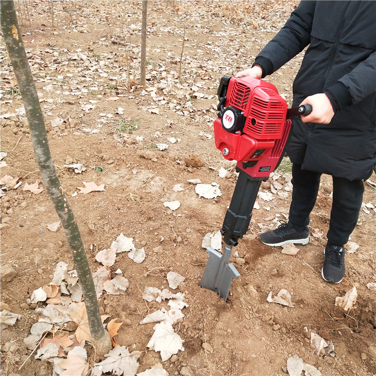 铲头式汽油挖树机 手提挖树机 配多种种铲头挖树机