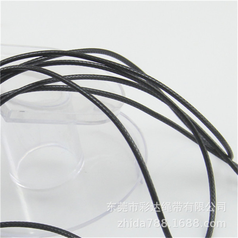 新款推荐   1.5MM粗韩国蜡绳编织   手链半成品配件绳  表面光滑