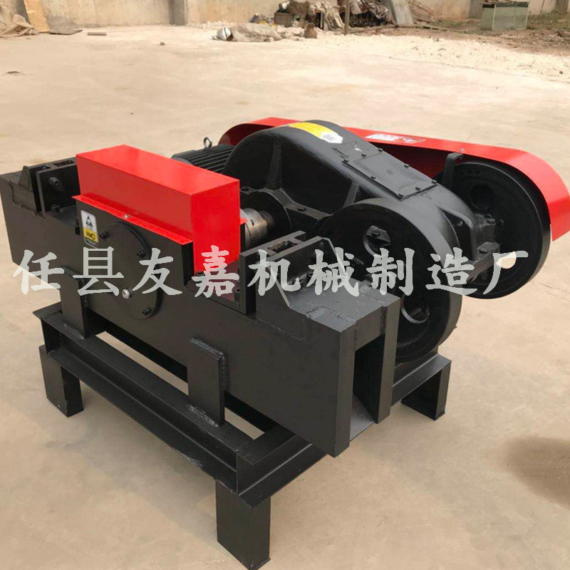 Manufactor Direct selling Double head Waste a steel bar Cut-off machine Waste steel plate Cut-off machine high-power Rebar Cutting machine