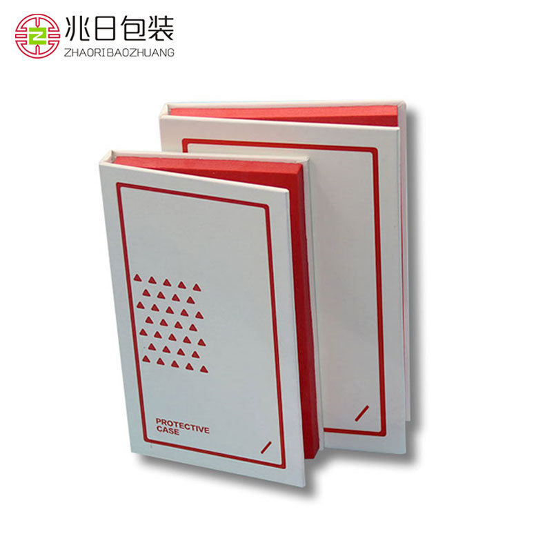 定制款钢化膜包装 苹果8小米8华为手机钢化保护膜包装盒订制