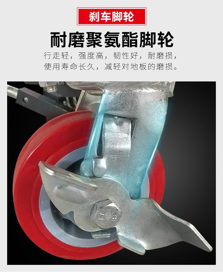 Factory Manual Hydraulic Lift Platform Truck, Foot-Operated Hand-Pushed Lift Truck, Multi-Functional Small Transport and Stacking Truck