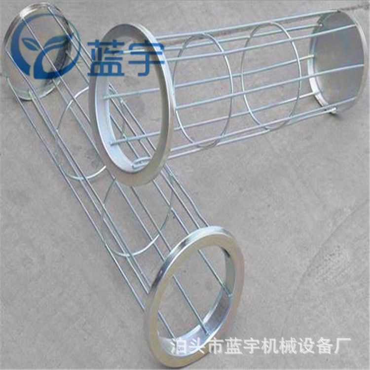 有机硅除尘骨架 133*2000规格袋笼 碳钢焊接骨架 扁骨架 异型骨架
