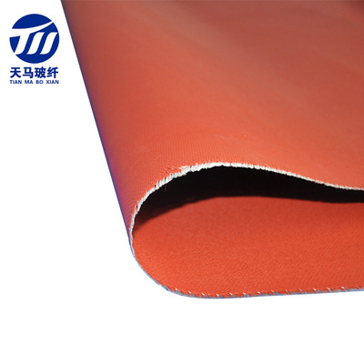 廠家直銷多色高溫單/雙面 玻璃纖維矽膠布 矽膠塗層防火布