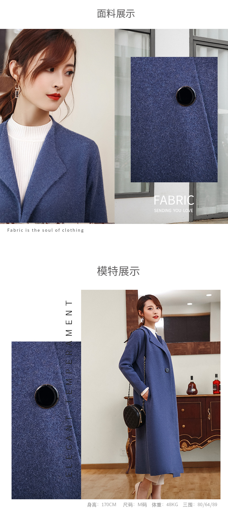 Manteau de laine femme - Ref 3417087 Image 10